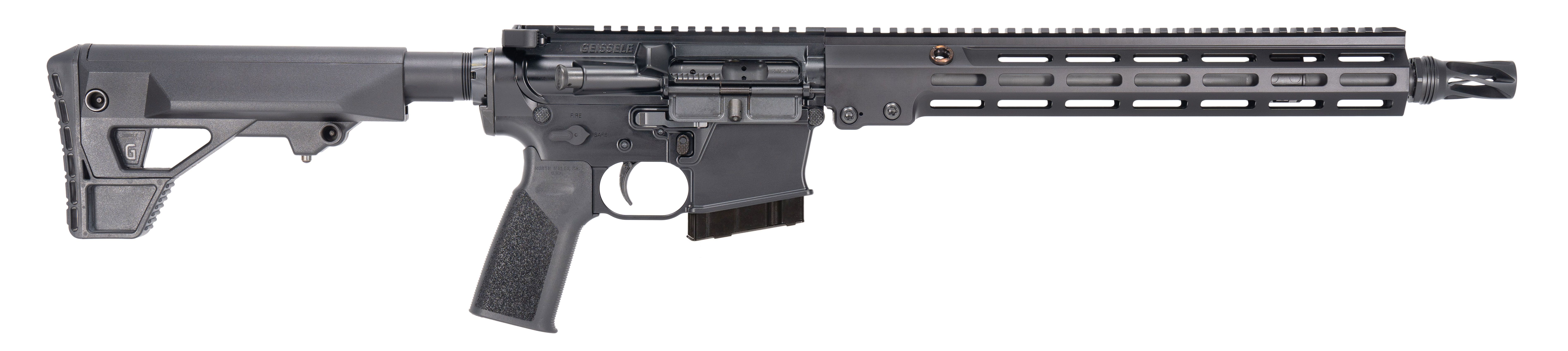 Geissele GFR 6mm ARC 14.5" Pinned & Welded Bbl Black Rifle 08-654B