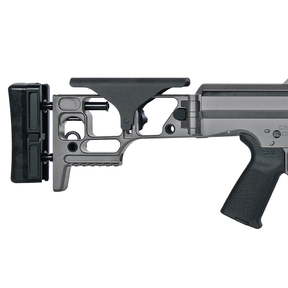 Barrett MRAD 6.5 Creedmoor Folding Stock Tungsten Grey Cerakote 24" Fluted Bbl 1:8" Rifle 18498
