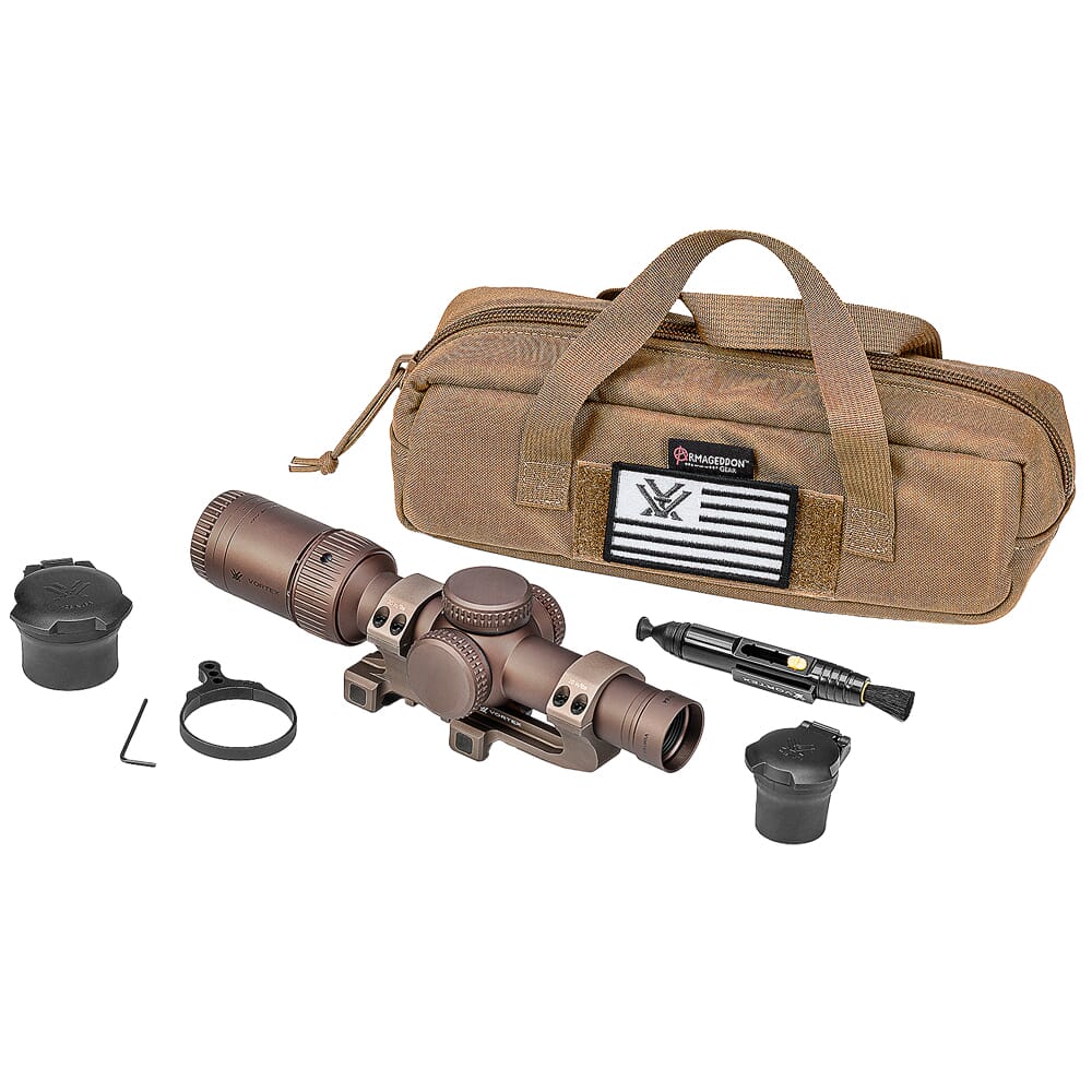 Vortex Razor HD Gen II-E 1-6x24 EBR-7F MOA SFP Riflescope w/ Vortex Mount & Armageddon Bag RZR-16099