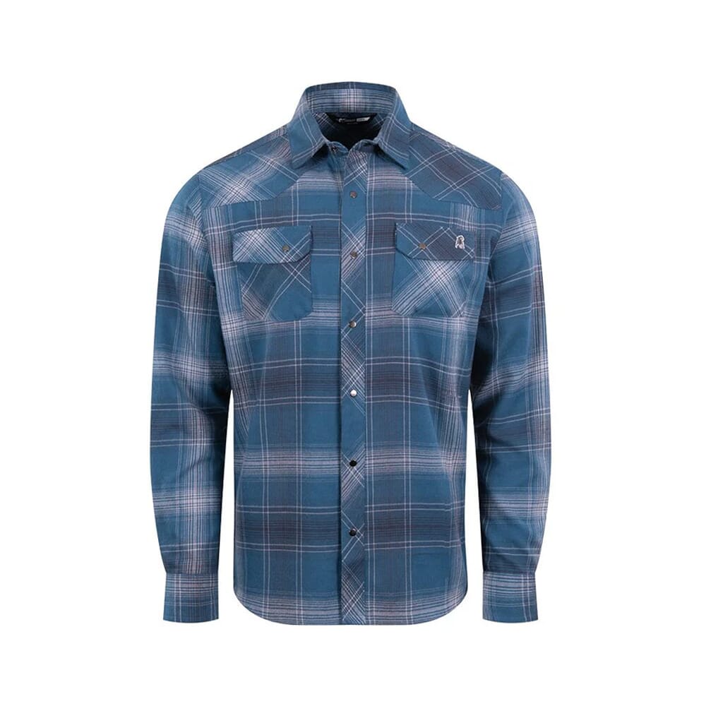 Stone Glacier Timber Butte Snap Shirt LS Glacier Plaid 90002-GL