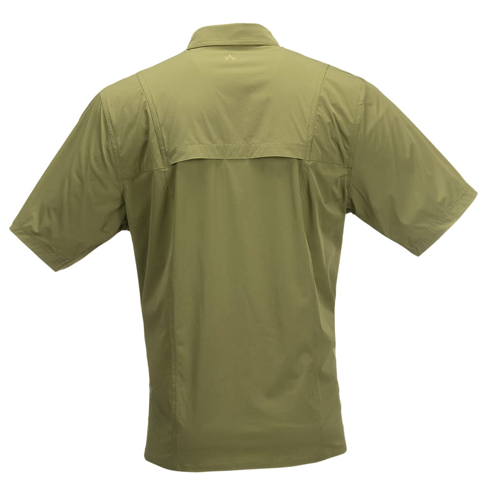 Pnuma Outdoors Shooter Shirt Short Sleeve Savage Green SS-SS-SG