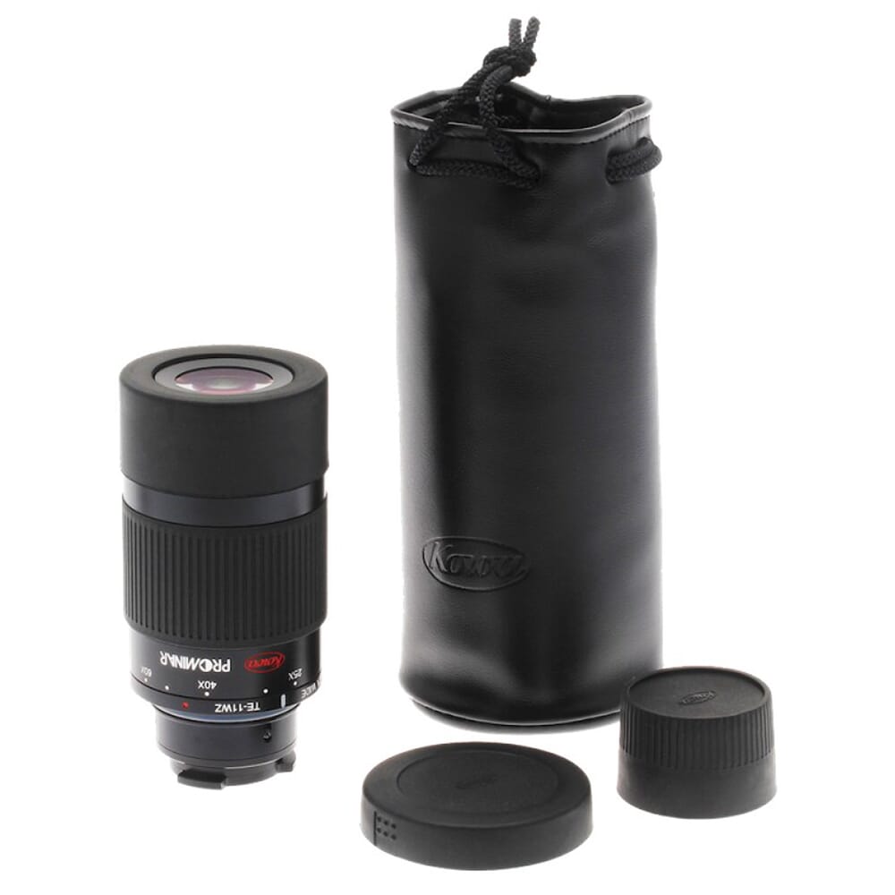 Kowa TSN-88 PROMINAR Straight Spotting Scope w/Pure Fluorite Lens & TE-11WZ II WA-Zoom Eyepiece TSN-88S ZM SET