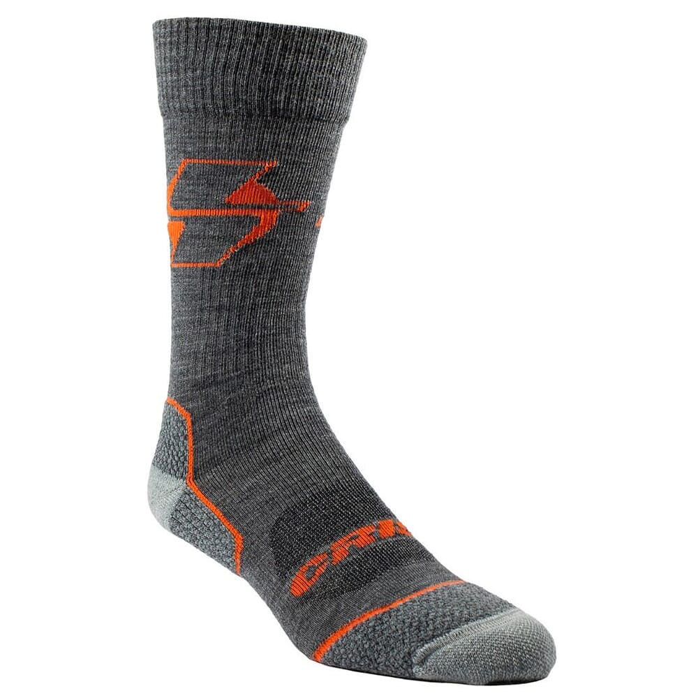 Crispi San Juan Lightweight Charcoal Crew Sock 8440-Grey