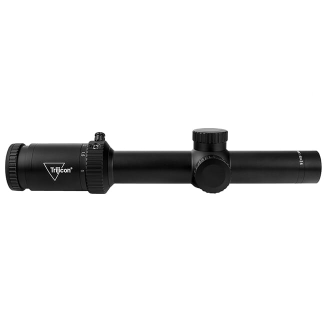 Trijicon Credo HX 1-6x24 FFP w/ Red MOA Segmented Circle, 30mm, Satin Black Riflescope 2900021
