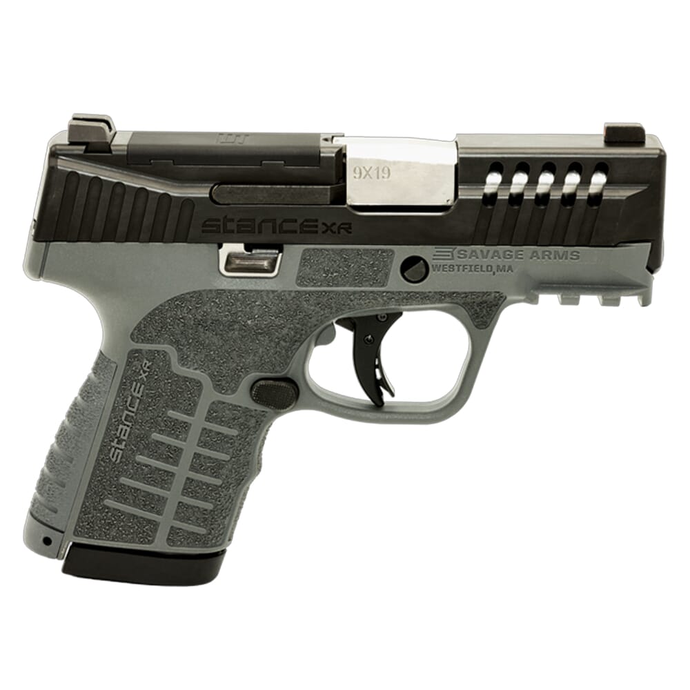 Savage Arms Stance XR MC9 9mm 3.2" 1:10" Bbl Gray Semi-Auto Pistol 67066