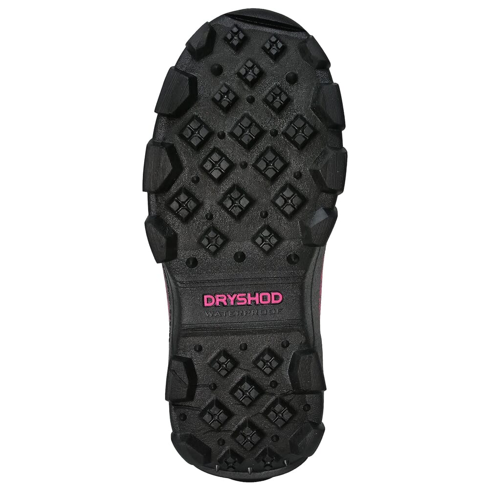 Dryshod Women's Arctic Storm Mid Black/Pink Boot ARS-WM-PN-W