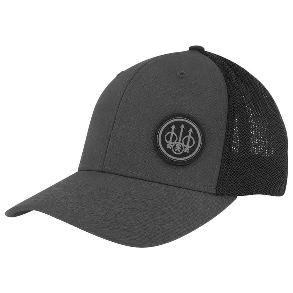 Beretta TK FlexFit Trucker Hat Black/Gray BC019T16750944