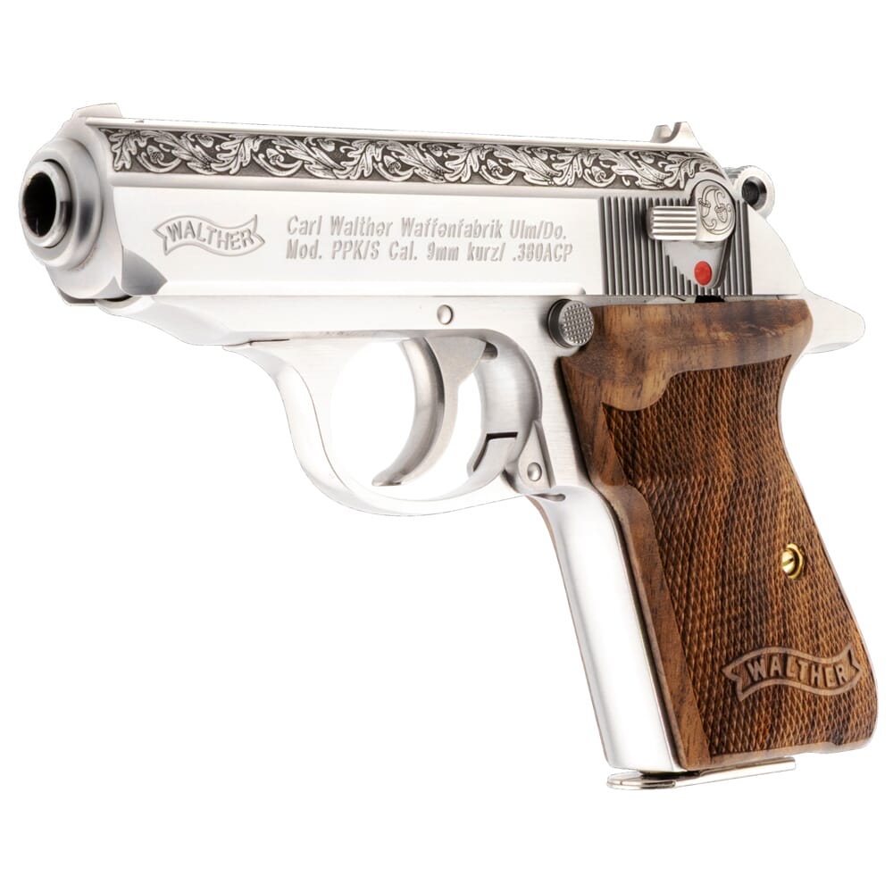 Walther 380 ACP PPK/S Stainless, Oak Leaf 4797073