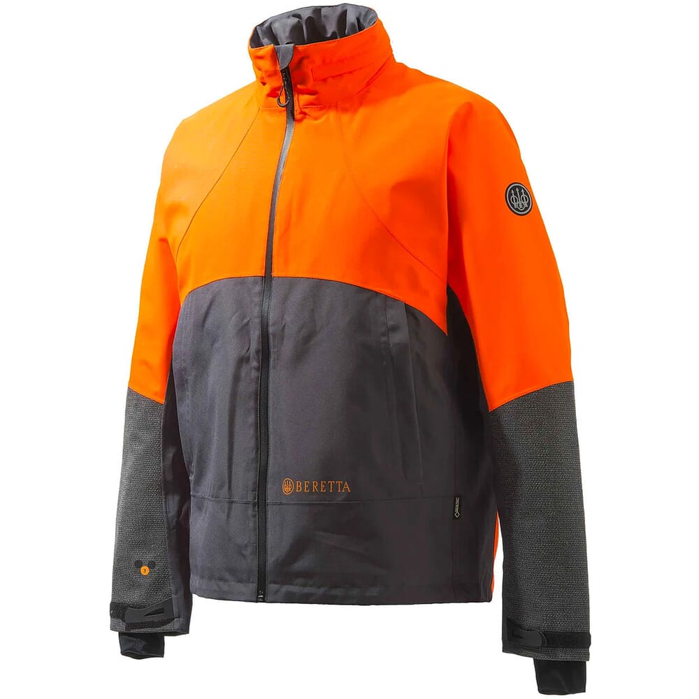 Beretta Breakaway GTX Jacket Charcoal/Blaze Orange X Large GU553T1619096AXL