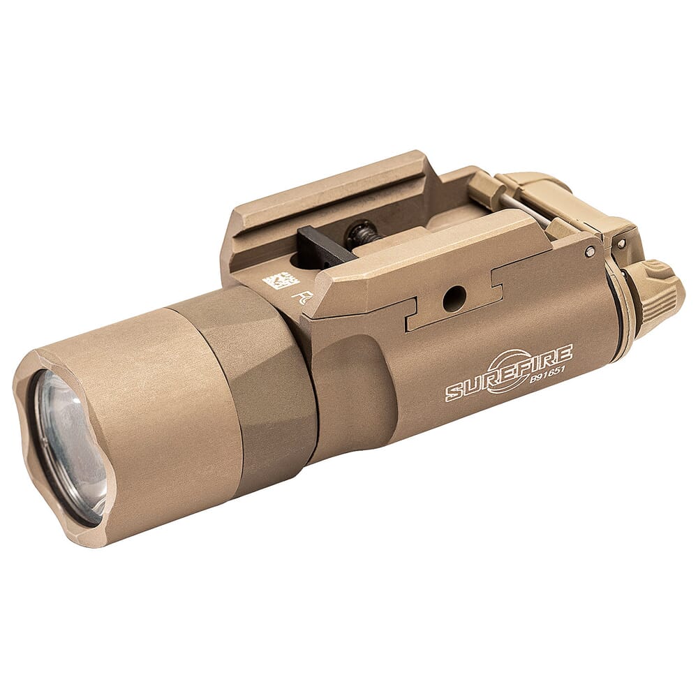 SureFire X300U-B Ultra 1000 LU Tan Handgun WeaponLight w/ Thumb Screw Mount X300U-B-TN