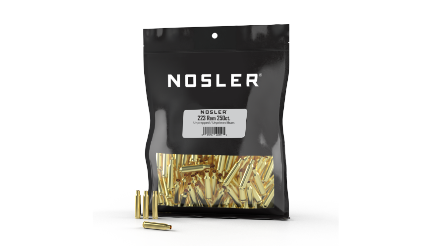Nosler Brass - 223 Rem (250ct) Bulk Brass Bag 10099