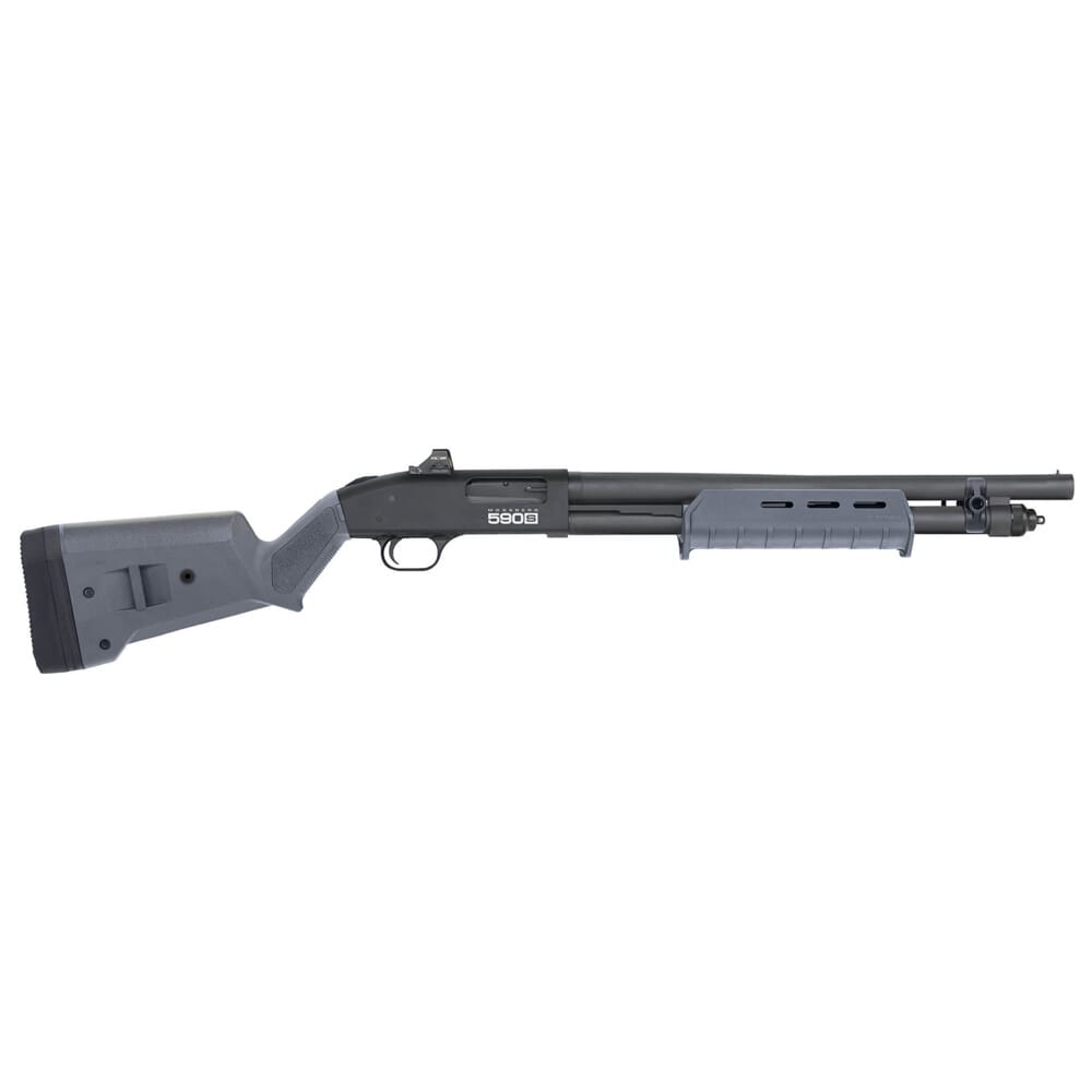 Mossberg 590S Magpul Holosun Micro Dot Combo 12ga 18.5" Bbl 9+1 Grey Shotgun 51606
