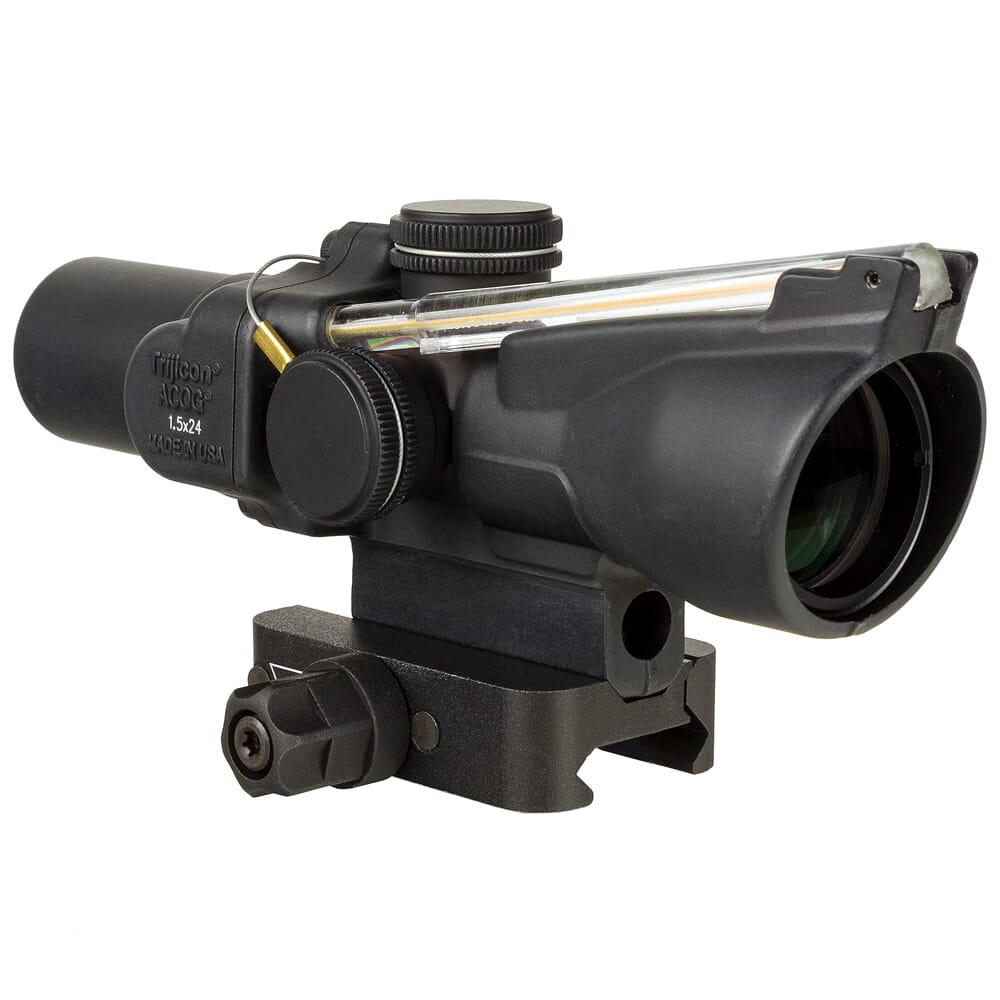 Trijicon ACOG 1.5x24 Dual Illum Amber Crosshair Compact Riflescope w/Q-LOC Mount TA45-C-400335