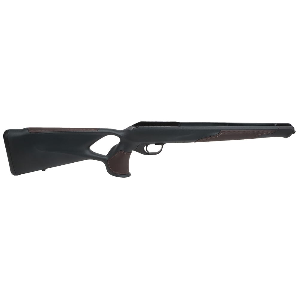 Blaser R8 Pro Success Green with Brown Leather Trim Stock Receiver a082GS28