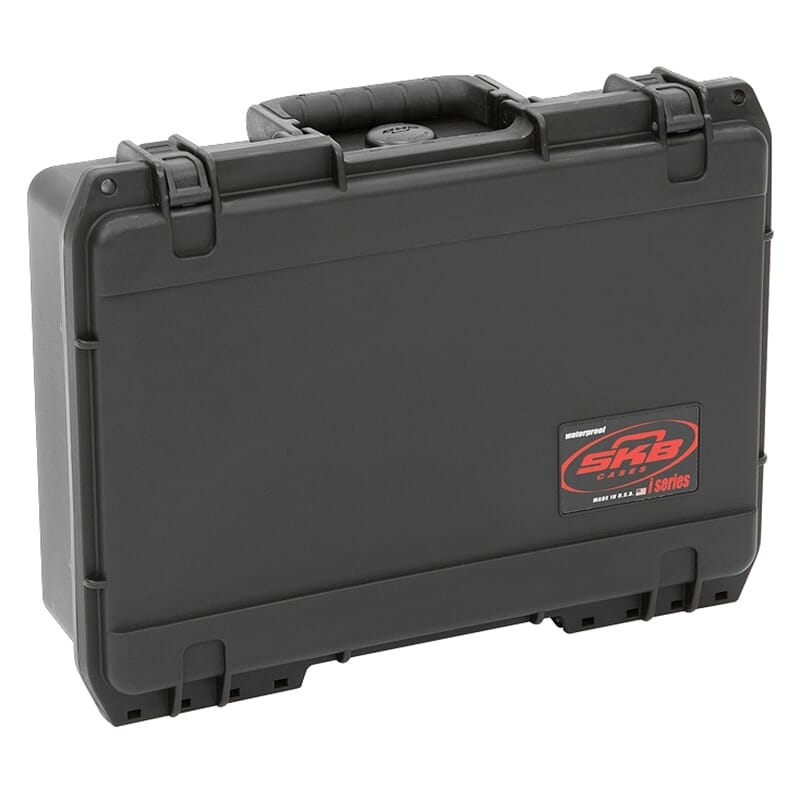SKB iSeries 12"x8"x3" Black Pistol Case w/Cubed Foam 3i-1208-3B-C