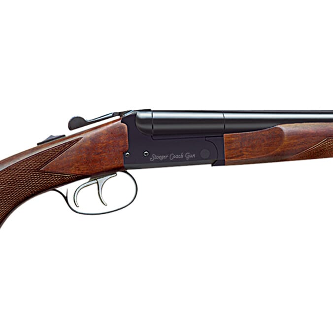 Stoeger Coach Gun DT 20ga 3" 20" A-Grade Satin Walnut, Blue Side-by-Side Shotgun 31405