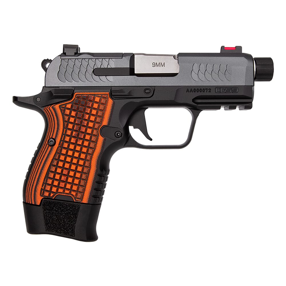 Kimber CDS9 Rail TFS 9mm 13rd/15rd Optics Ready Gray/Black Pistol 3600004