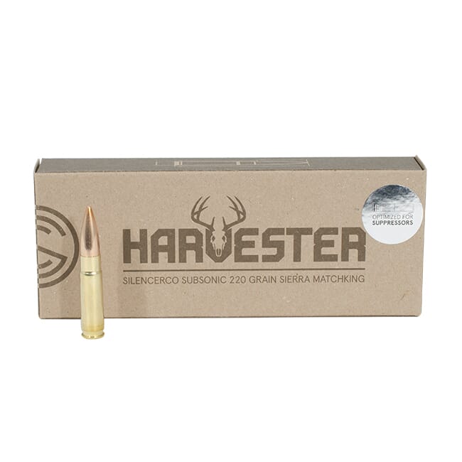 SilencerCo Box 300 BLK 220gr Sierra Match King AC1211