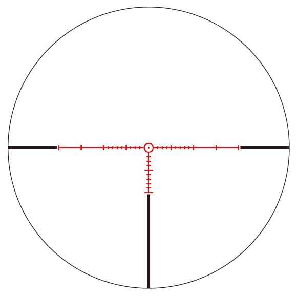 March Compact 1-10x24mm SFP MTR-4 Reticle 1/4MOA 6Level Illum Riflescope D10V24I-MTR-4