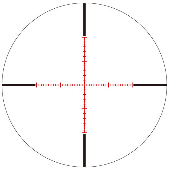 March Compact 1.5-15x42mm MML Reticle 0.1MIL Illuminated Riflescope D15V42IML-MML