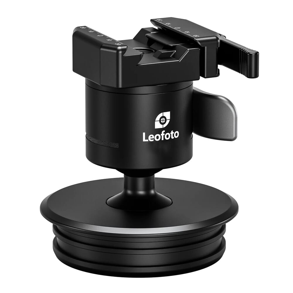Leofoto MAB-100X Precision Rifle Ball Head w/75mm Systematic Adapter MAB-100X-ARCA