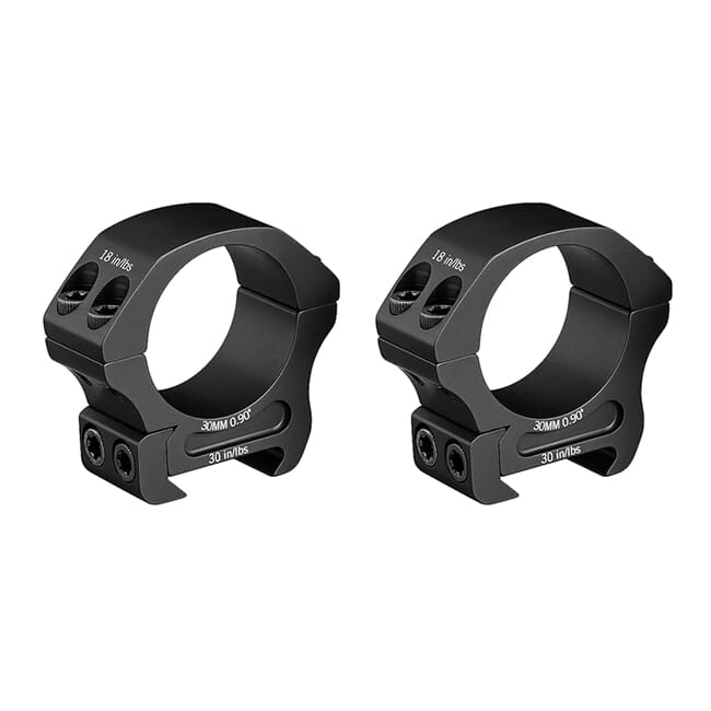 Vortex USED Pro 30mm Low (0.90") Scope Rings PR30-L - Lightly used in excellent condition UA6686