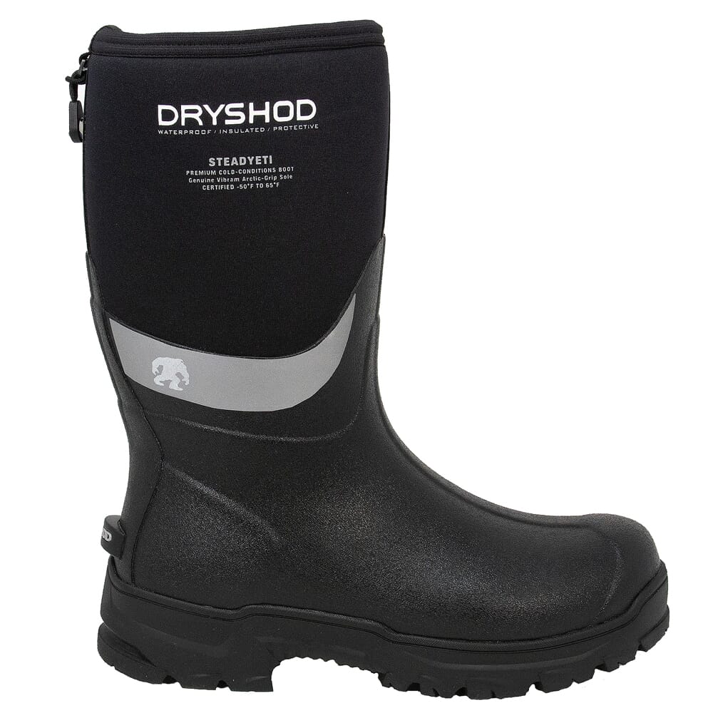 Dryshod Steadyeti Mid Black/Grey Boots SYT-MM-BK-M