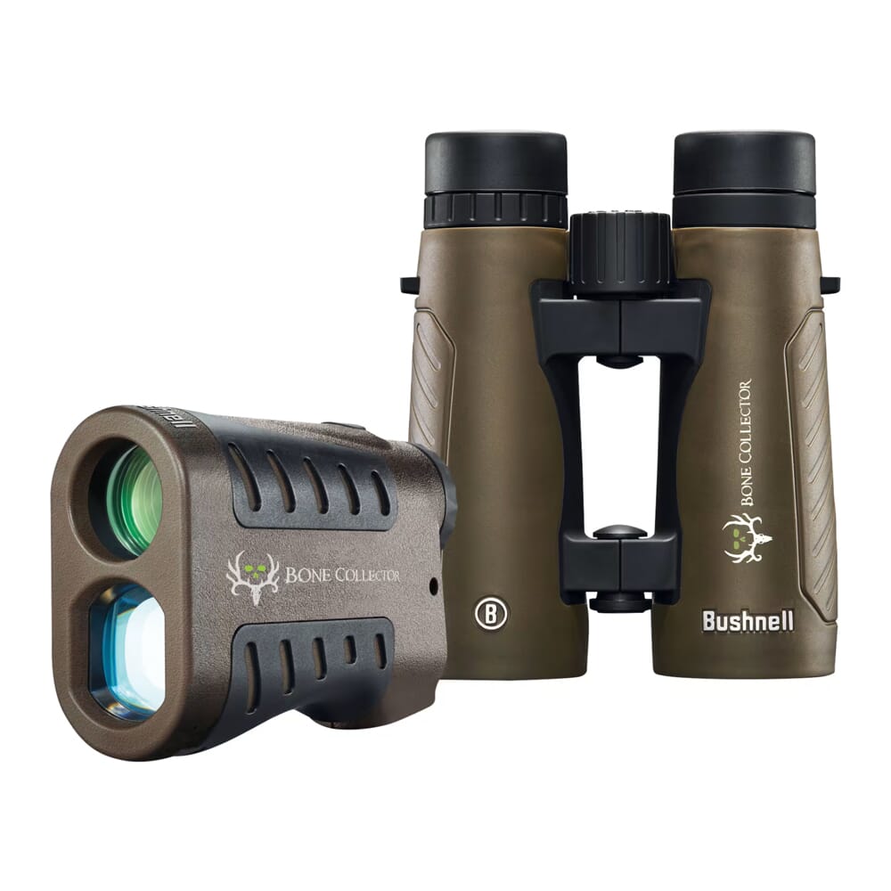 Bushnell 6x24 / 10x42 Bone Collector Combo Black & Brown 850 / Roof, Box LBC8501042