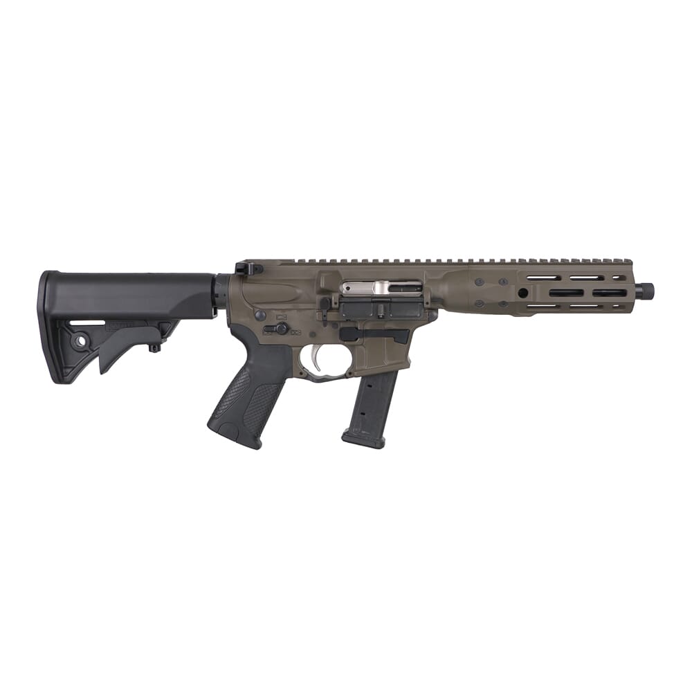 LWRC IC-9 9mm 8.5" 1:10" 1/2x28 Patriot Brown Short Barreled Rifle (NFA) ICR9PBC8S