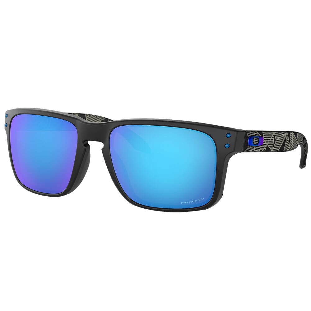 Oakley Holbrook Matte Black Prizmatic w/PRIZM Sapphire Polarized Lenses OO9102-H055