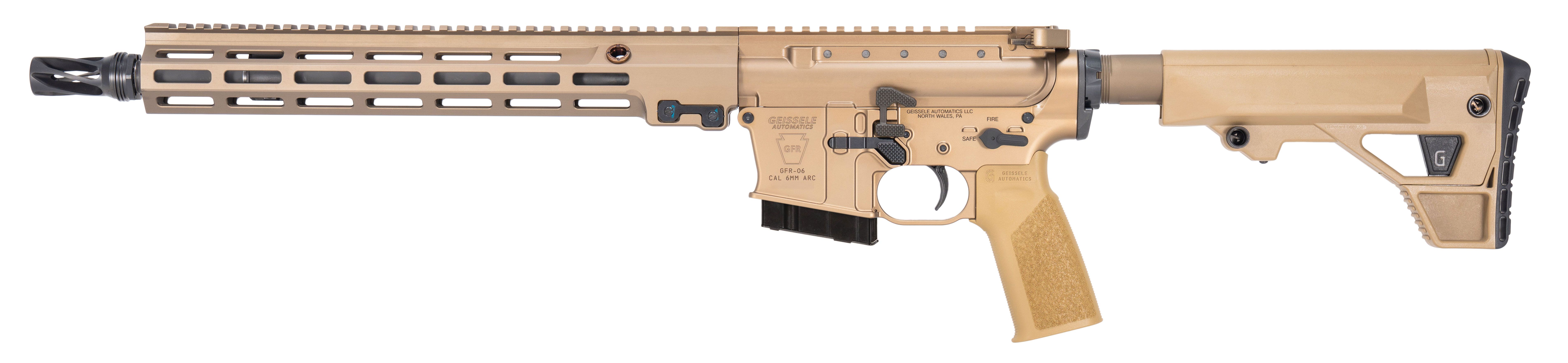Geissele GFR 6mm ARC Ambi 14.5" Pinned & Welded Bbl DDC Rifle 08-654S