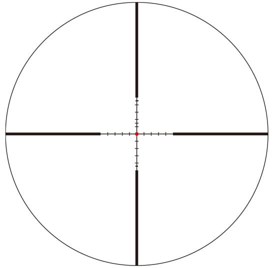 March Compact 1-10x24mm SFP FD-2 Reticle 0.1MIL 6Level Illum Riflescope D10V24IML-FD-2