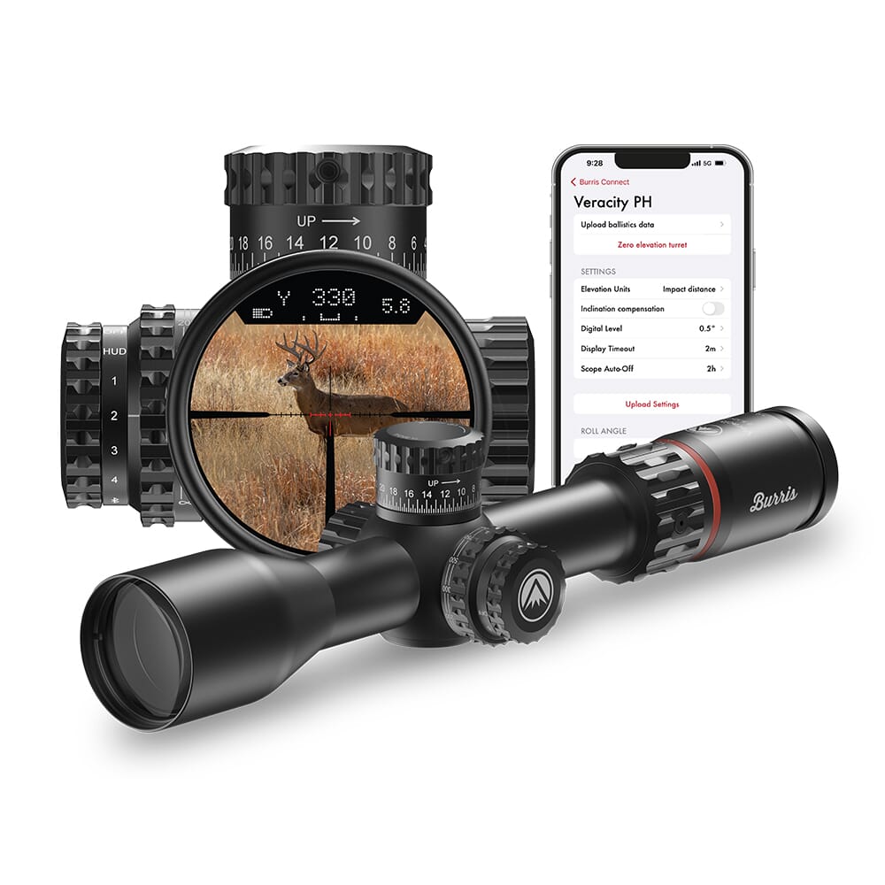Burris Veracity PH 2.5-12-x42 30mm Illum 3PW-MOA FFP Rangefinding Riflescope 200201