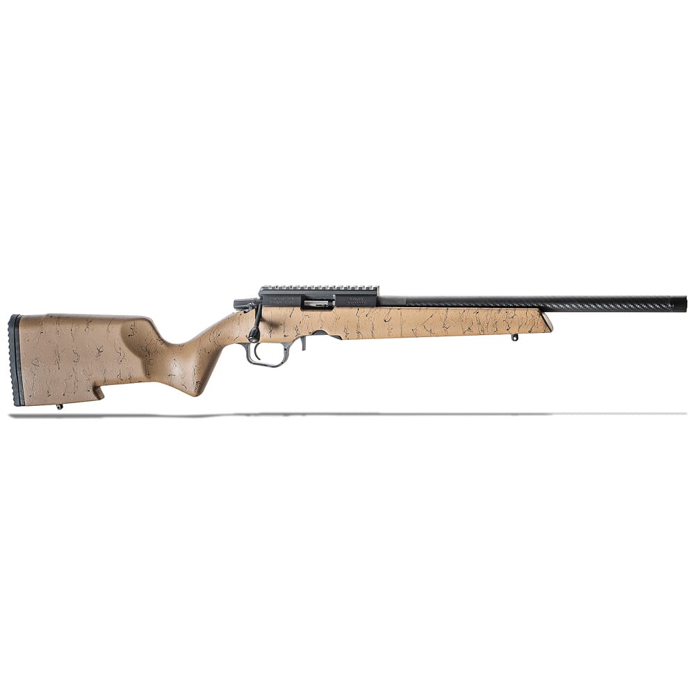 Christensen Arms Ranger 22LR 18" 1:16 Tan w/ Black Webbing Rifle 801-12001-00