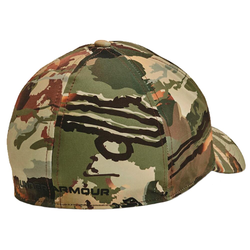 Under Armour Men's Storm Camo Stretch Hat UA Forest 2.0 Camo/Timber/Blk 1369397-988