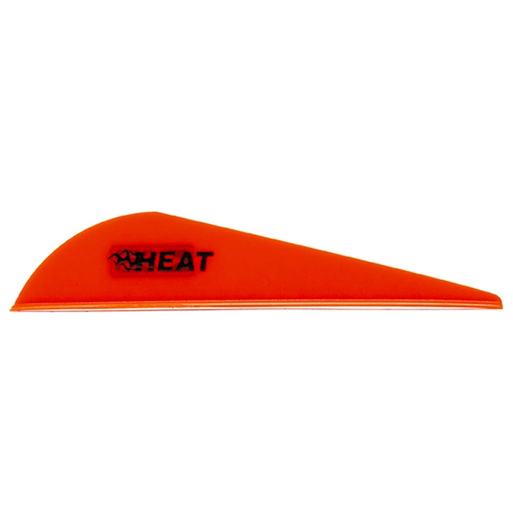 Bohning Heat Vane 2.5" Neon Red 100pk 101037NR25