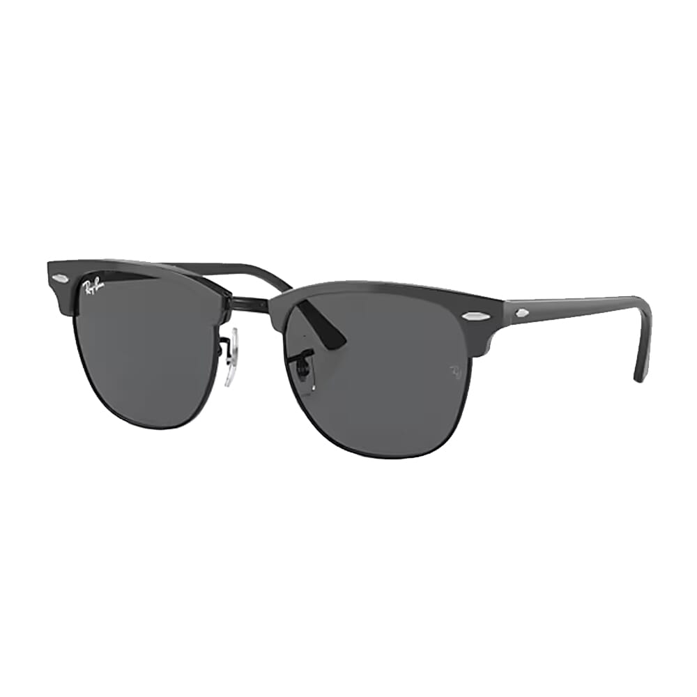 Ray-Ban Clubmaster Grey on Black Dark Grey 0RB3016-1367B155