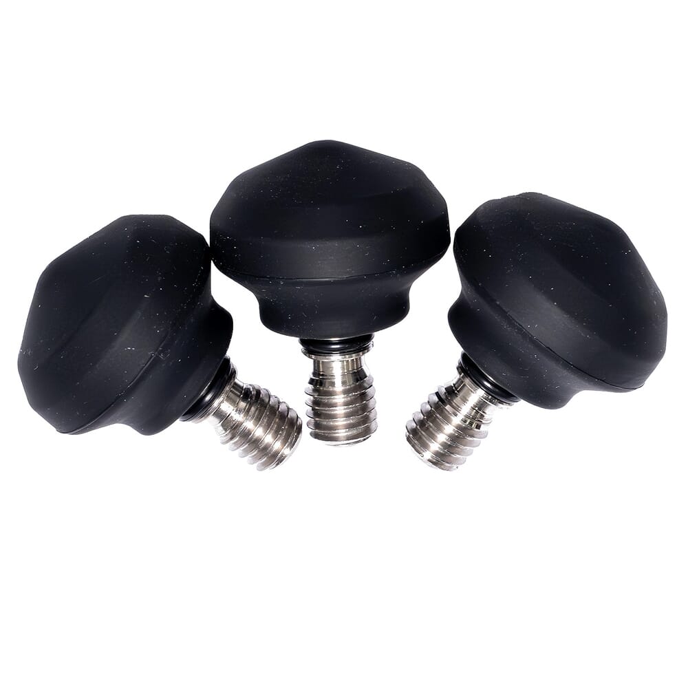 Leofoto LF-16 3pc 30mm Rubber Tripod Feet w/3/8" Thread LF-16