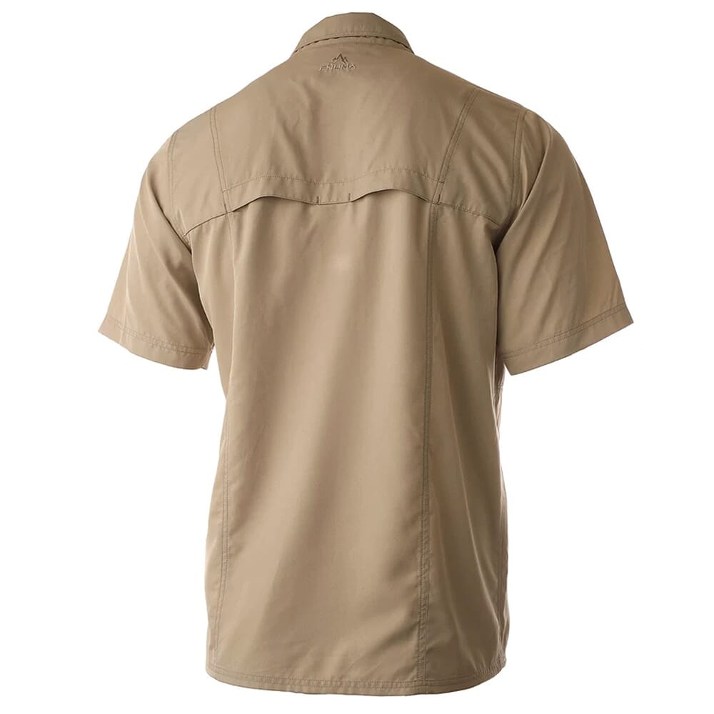 Pnuma Outdoors Short Sleeve Shooting Shirt Desert Tan PSSSSG