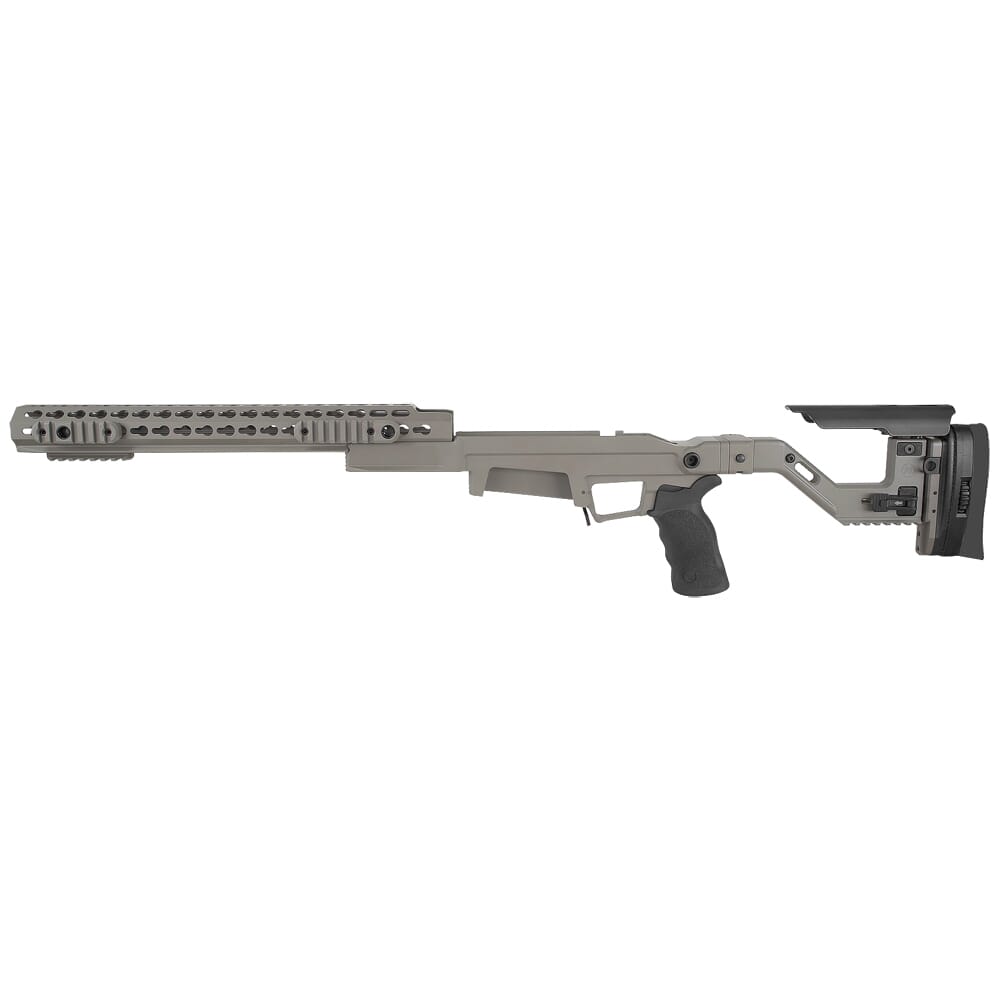 Accuracy International AXSR AICS Rem 700 SA .308 Right Folding, 16? Forend Elite Sand SRC-001ES