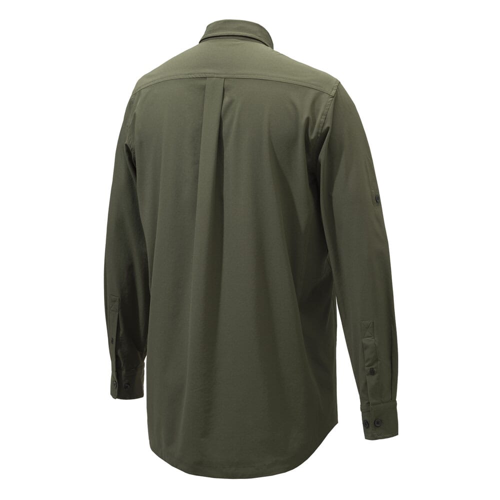 Beretta Plain Lightweight Shirt Green Moss LU901T216807AA