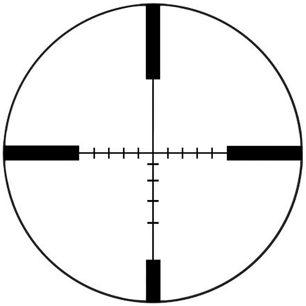 Sig Sauer WHISKEY3 Scope, 3-9x40mm, 1 In, SFP, BDC-1 Quadplex Reticle, 0.25 MOA Adj, Black SOW33204