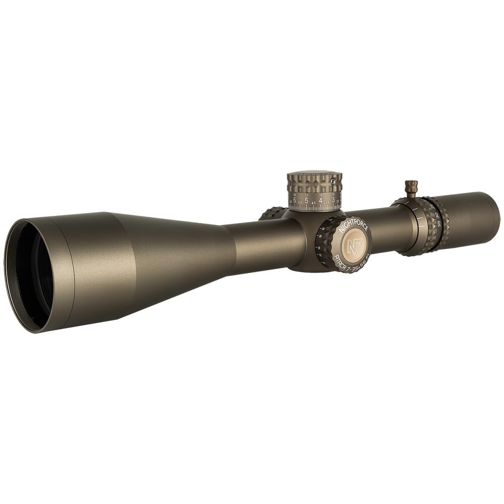 Nightforce ATACR 7-35x56mm F1 ZeroStop .1 MRAD Illum PTL TReMoR3 Dark Earth Riflescope C662
