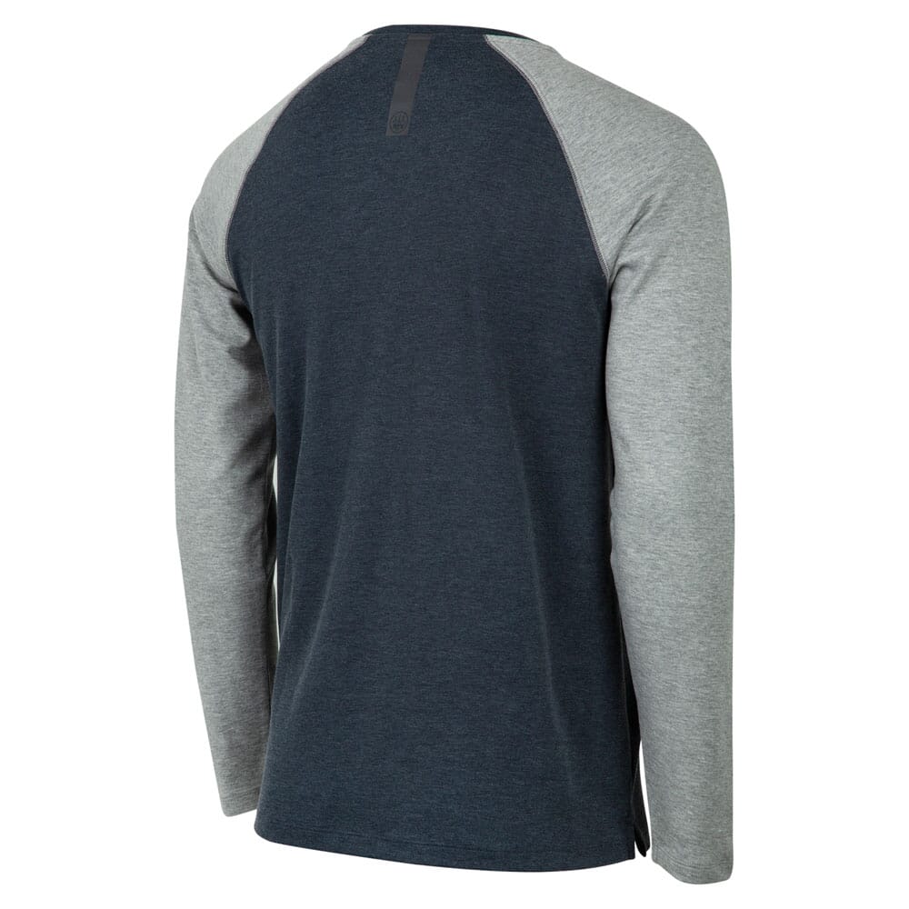 Beretta Scout Performance Henley Ebony Melange/Grey Melange TS692T231109T5