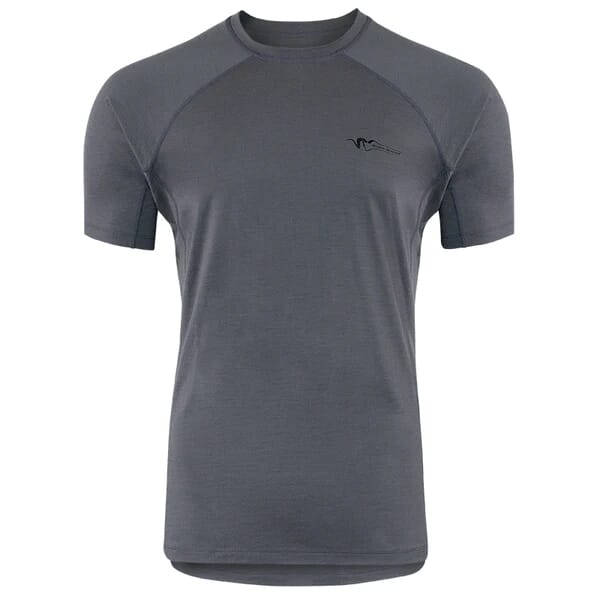 Stone Glacier Chinook Merino Crew SS Granite Grey 10003-GG