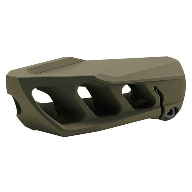 Cadex MX1 Muzzle Brake Olive Drab Green for 50BMG (1-14 thrd) 3850-044-ODG
