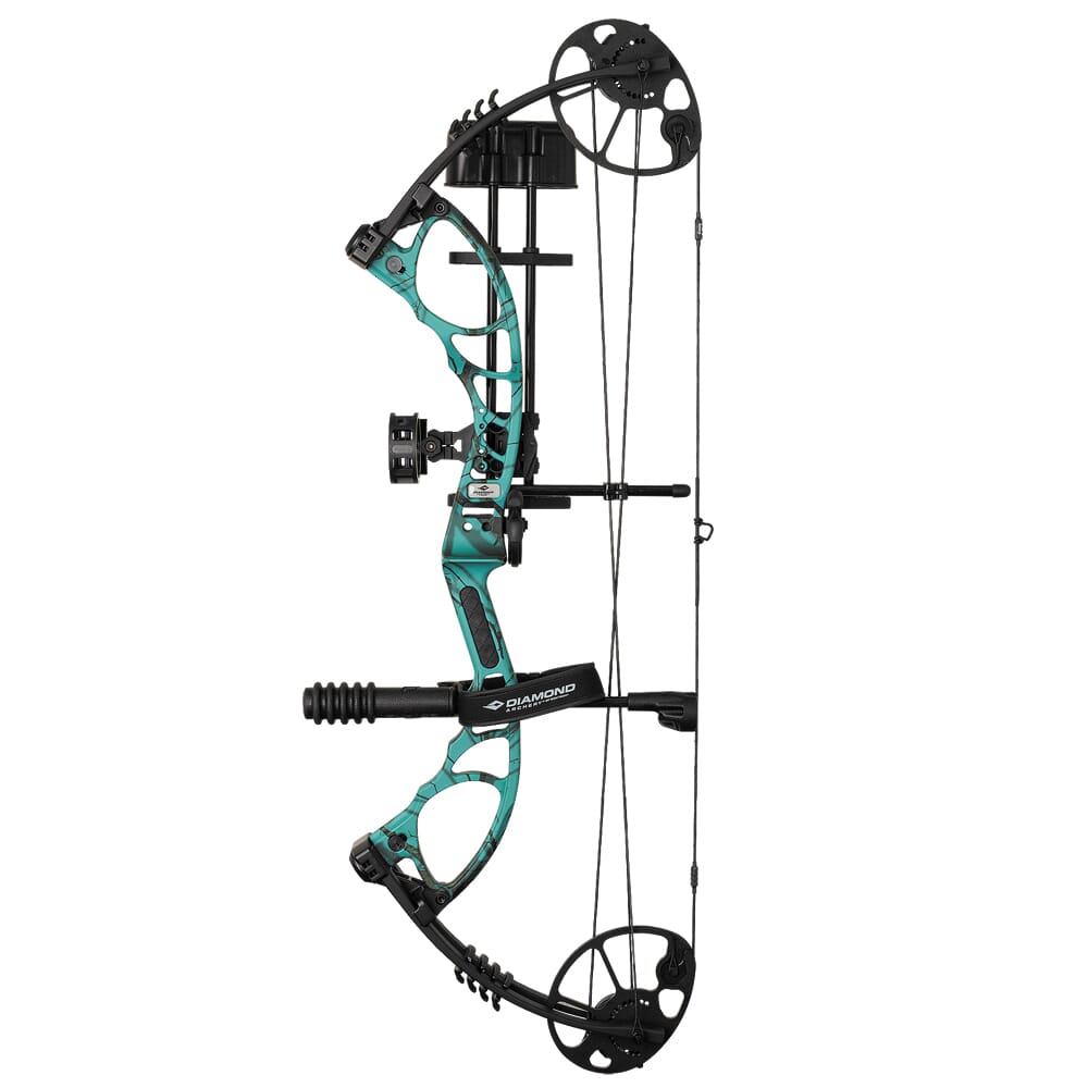Diamond Archery Edge XT RH Teal Country Roots Bow A10961