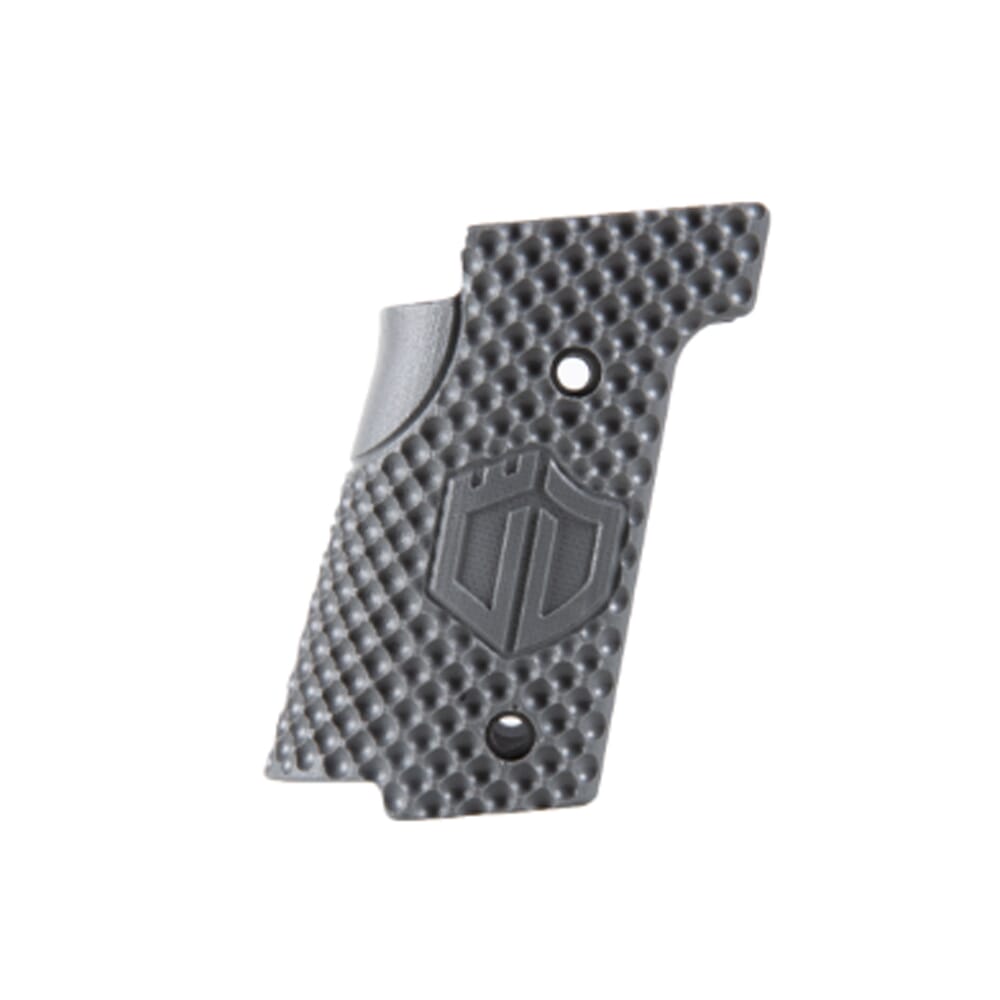 Walther Arms 9mm Q5 SF G10 Thin Grips - Bogies In Solid Gray 5132114