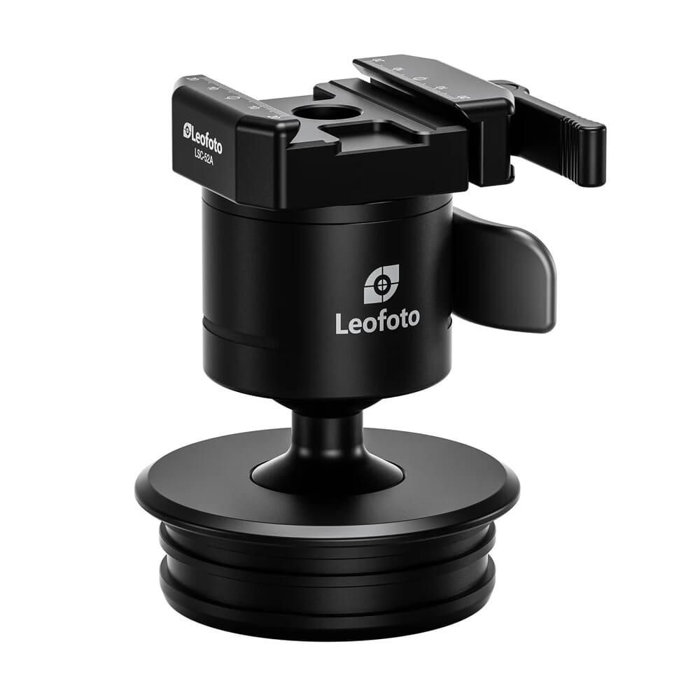 Leofoto MAB-75X Precision Rifle Ball Head w/100mm Systematic Adapter MAB-75X-ARCA