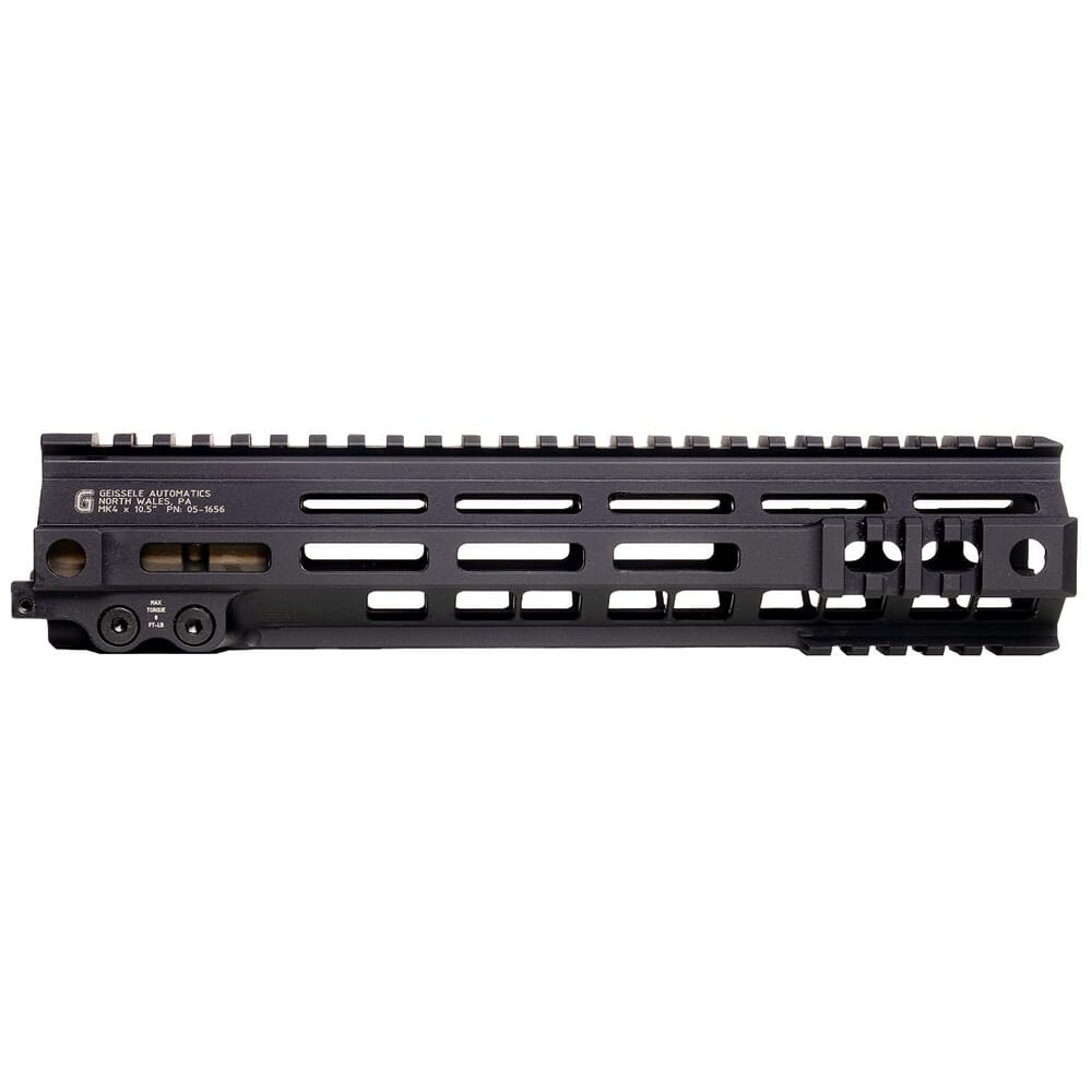 Geissele 10.5" M-LOK MK4 Black Super Modular Rail 05-1656B
